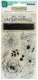 Vicki Boutin Fernwood Acrylic Stamps 11 Per Pkg Inspiring