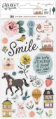 Maggie Holmes Market Square Sticker Book Gold Foil Accents 258 Per Pkg