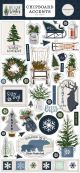 Welcome Winter Chipboard 6 Inch X13 Inch Accents