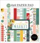 Carta Bella Double Sided Paper Pad 6 Inch X6 Inch 24 Per Pkg Su