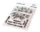 Pinkfresh Studio Clear Stamp Set 4inchX6inch Just A Hello Floral