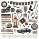 Grease Monkey Stickers 12 Inch X12 Inch Elements
