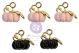 Thirty One By Frank Garcia Metal Charms 5 Per Pkg Pumpkin