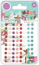 Craft Consortium Adhesive Enamel Dots 80 Per Pkg Made By Elves