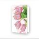 Diamond Dotz Diamond Art Greeting Card Kit 5 Inch X7 Inch Romantic Tulips