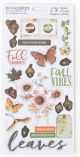 Vintage Artistry In The Leaves Chipboard Stickers 6Inch X12Inch