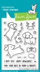 Lawn Fawn Clear Stamps 3Inch X4Inch Furry and Bright