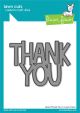 Lawn Cuts Custom Craft Die Giant Thank You