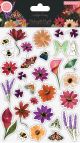 Craft Consortium Midnight Flight Puffy Stickers 31 Per Pkg
