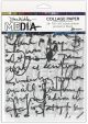 Dina Wakley Media Collage Tissue Paper 7.5 Inch X10 Inch 20 1 pack of 20 piece