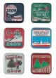 Idea Ology Tin Tops 6 Per Pkg Christmas