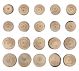 Idea Ology Wood Slices 15 Per Pkg Natural Raw Edge 1 inch 
