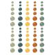 Hearth and Home Enamel Dots Embellishments 60 Per Pkg