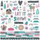 Feelin Frosty Cardstock Stickers 12 Inch X12 Inch Combo