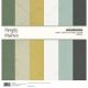 Simple Stories Basics Double Sided Paper Pack 12 inch X12 inch 6 Per Pkg Simple Vintage Weathered Garden