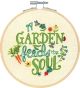 Dimensions Embroidery Kit 6 Inch Round Garden Verse