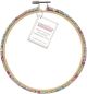 Dimensions Fabric Covered Embroidery Hoop 6Inch Round Cottage Core