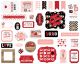 Echo Park Cardstock Ephemera 33 Per Pkg Icons Hello Valentine