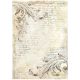 Stamperia Rice Paper Sheet A4 Background Alchemy