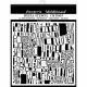 Stamperia Stencil 7 Inch X7 Inch Square Pattern Klimt