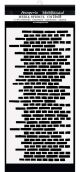 Stamperia Stencil 4.72Inch X9.84Inch Brick Wall Lady Vagabond Lifestyle