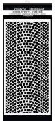 Stamperia Stencil 4.72 Inch X9.84 Inch Cobblestone Lady Vagabond Lifestyle
