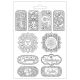 Stamperia Soft Maxi Mould A5 Tags Alchemy
