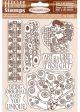 Stamperia Cling Rubber Stamp 5.5 Inch X7 Inch Art Is A Line Klimt