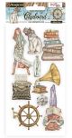 Stamperia Adhesive Chipboard 6 Inch X12 Inch Elements Lady Vagabond Lifestyle