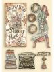 Stamperia Wooden Shapes A5 Typwriter Lady Vagabond Lifestyle