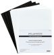 Spellbinders Card Shoppe Essentials Foam Sheets 8.5 inch X11 inch 7 White 3 Black