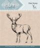 Find It Trading Card Deco Essentials Clear Stamp Deer