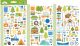 Dooblebug Mini Cardstock Stickers 3 Per Pkg Great Outdoors Icons