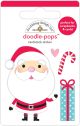 Doodlebug Doodle Pops 3D Stickers Hello Santa