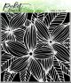 Picket Fence Studios Stencil 6 Inch X6 Inch Plumeria Flowers