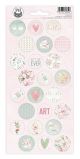Let Your Creativity Bloom Cardstock Stickers 4 inch X9 inch 03