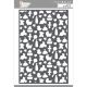 Hush Little Baby Stencil 6 Inch X9 Inch Baby Icons