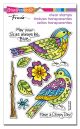 Stampendous Perfectly Clear Stamps Mystic Birds
