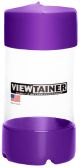 Viewtainer Slit Top Storage Container 2.75 Inch X5 Inch Purple