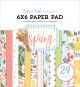Echo Park Double Sided Paper Pad 6 Inch X6 Inch 24 Per Pkg My Favorite Spring