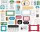 Echo Park Cardstock Ephemera 33 Per Pkg Frames And Tags Play All Day Boy