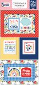 My Favorite Summer Chipboard 6 inch X13 inch Frames