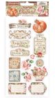 Stamperia Adhesive Chipboard 6 inch X12 inch Elements Casa Granada