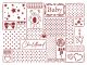 Stamperia Stencil D 7.87 Inch X5.91 Inch Patchwork Day Dream