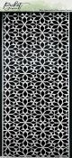 Picket Fence Studios Stencil 4 Inch X10 Inch Slimline Lots Of Blossoms