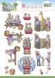 Find It Trading Yvonne Creations Punchout Sheet Zoo Funky Day Out