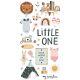Boho Baby Chipboard Stickers 6 Inch X12 Inch