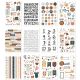 Simple Stories Sticker Book 12 Per Sheets Boho Baby 391 Per Pkg