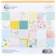 PinkFresh Studio Double Sided Paper Pack 6 Inch X6 Inch 24 Per Pkg Happy Heart