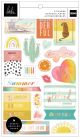 Heidi Swapp Sun Chaser Sticker Book W Per Rose Gold Foil 390 Per Pkg